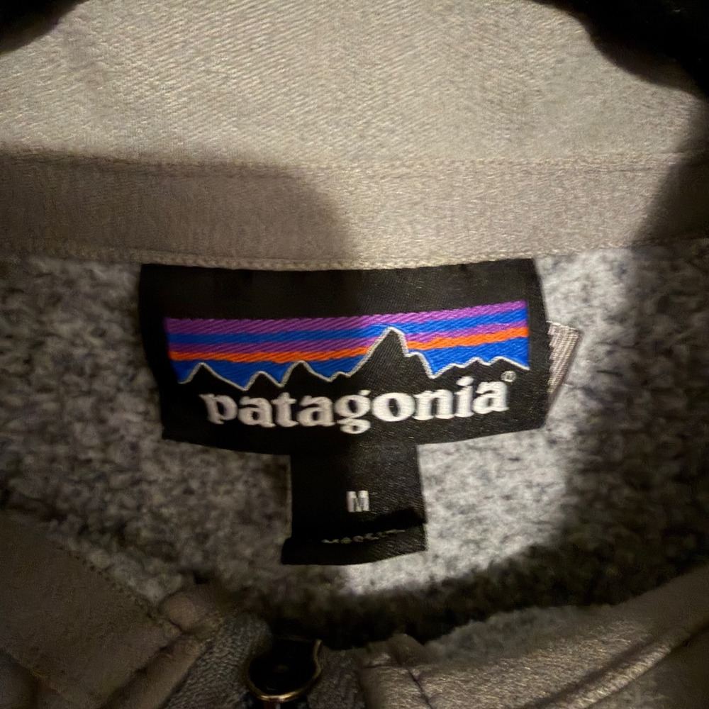 Patagonia Better Sweater 1/4 zip gray performance outdoor hiking active casual‎ - Picture 3 of 5